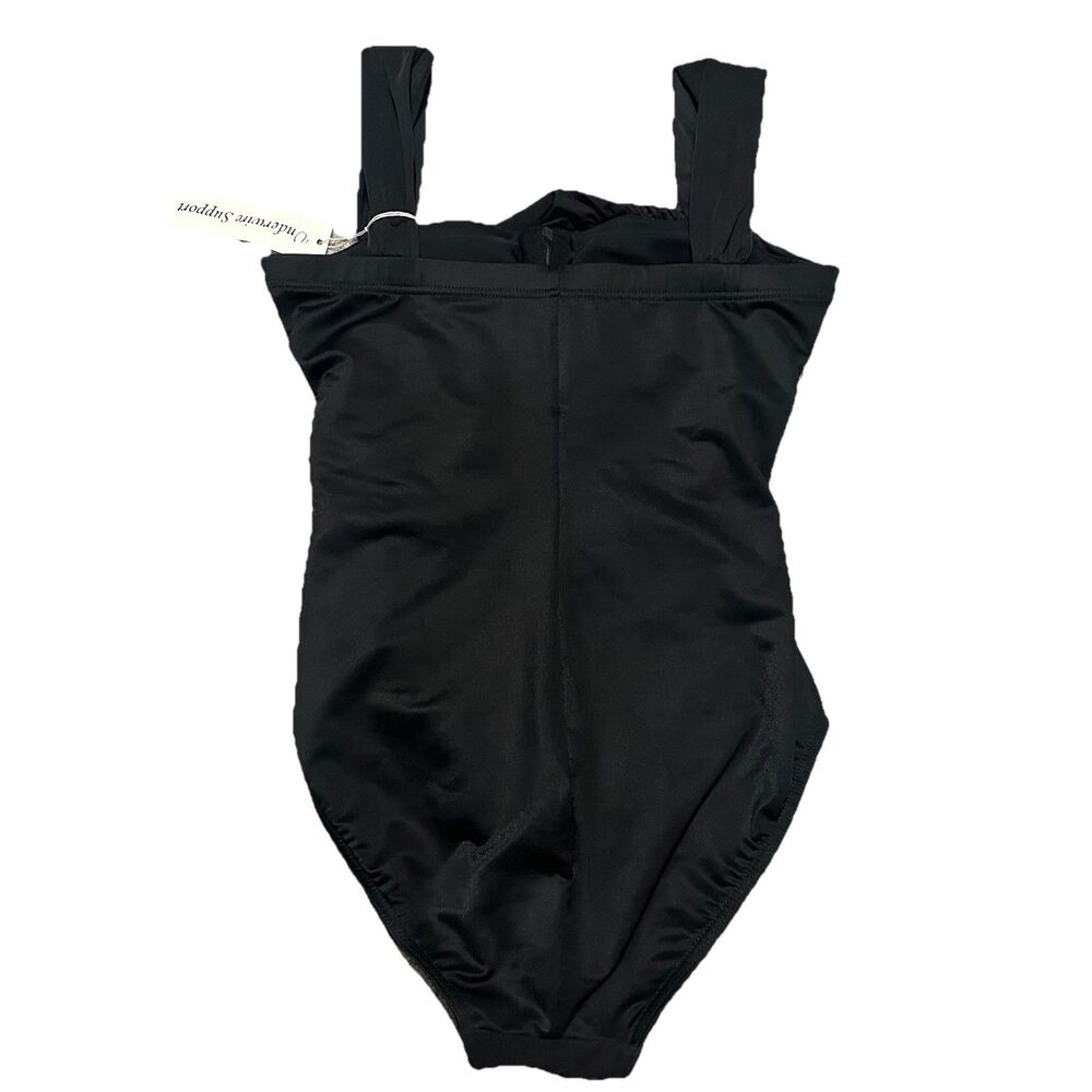 Miraclesuit One-piece Swimsuit Size 8 Ruched Slimming Wide Strap Underwire Cute - Picture 4 of 11